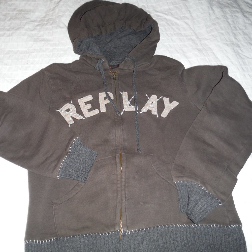 REPLAY Y2K zip hoody